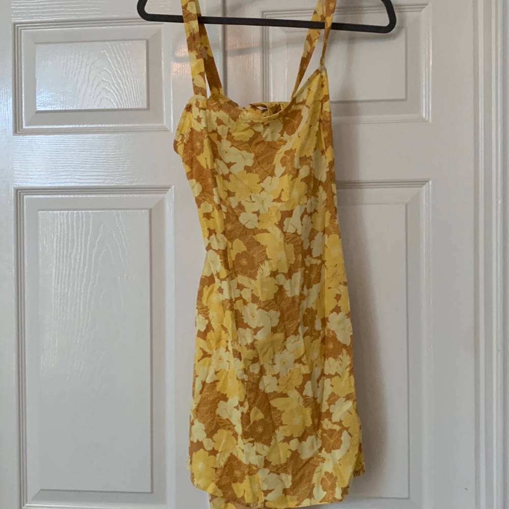 Yellow amuse society dress
